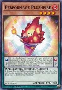 Image for Performage Plushfire (Dimension of Chaos) (DOCS-EN016) - YuGiOh