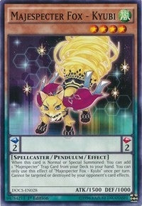 Image for Majespecter Fox - Kyubi (Dimension of Chaos) (DOCS-EN028) - YuGiOh