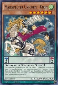 Image for Majespecter Unicorn - Kirin (Dimension of Chaos) (DOCS-EN029) - YuGiOh