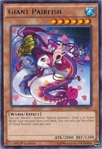 Image for Giant Pairfish (Dimension of Chaos) (DOCS-EN037) - YuGiOh