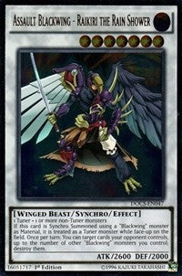 Image for Assault Blackwing - Raikiri the Rain Shower (UTR) (Dimension of Chaos) (DOCS-EN047) - YuGiOh
