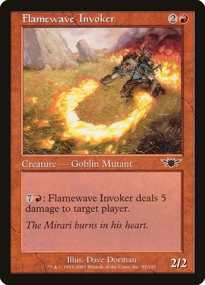 Image for Flamewave Invoker (Legions) (92) - Magic: The Gathering