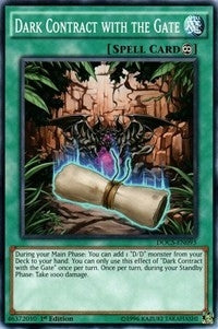 Image for Dark Contract with the Gate (Dimension of Chaos) (DOCS-EN093) - YuGiOh