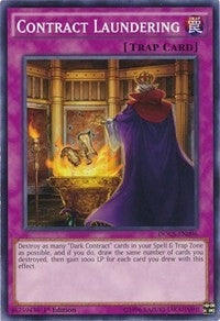 Image for Contract Laundering (Dimension of Chaos) (DOCS-EN096) - YuGiOh