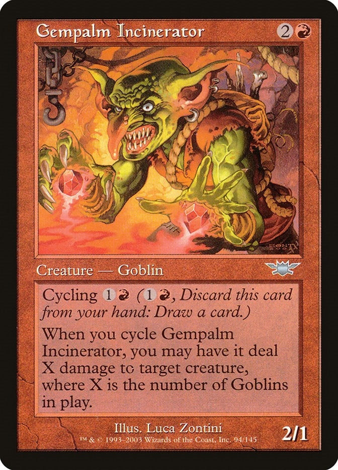 Image for Gempalm Incinerator (Legions) (94) - Magic: The Gathering