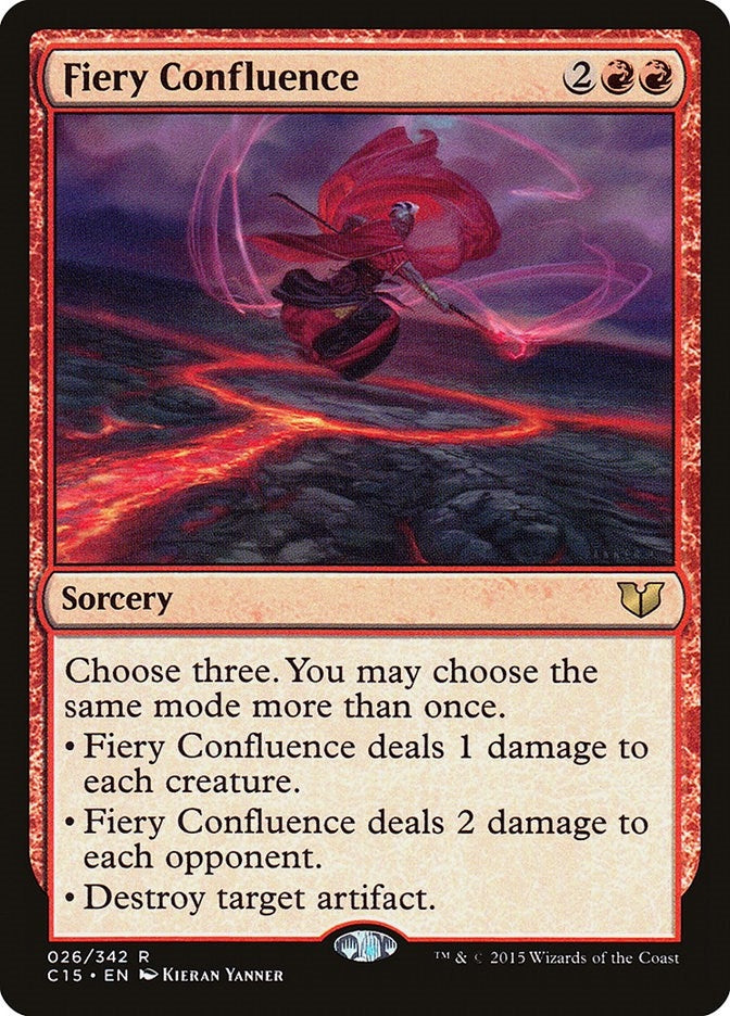 Image for Fiery Confluence (Commander 2015) (26) - Magic: The Gathering