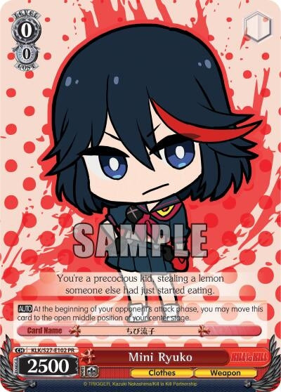 Image for Mini Ryuko (KILL la KILL) (KLK/S27-E102 PR) - Weiss Schwarz