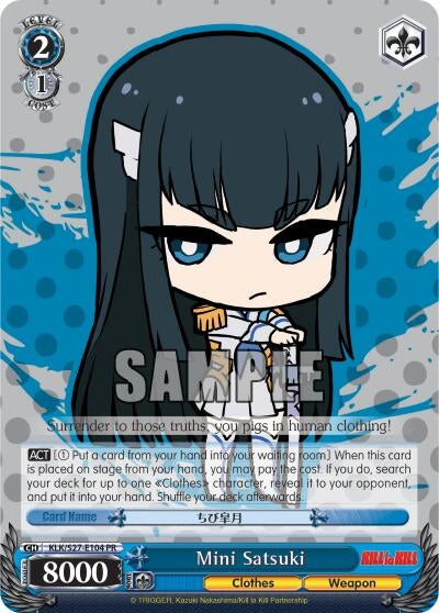 Image for Mini Satsuki (KILL la KILL) (KLK/S27-E104 PR) - Weiss Schwarz