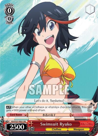 Image for Swimsuit Ryuko (KILL la KILL) (KLK/S27-PE01 PR) - Weiss Schwarz