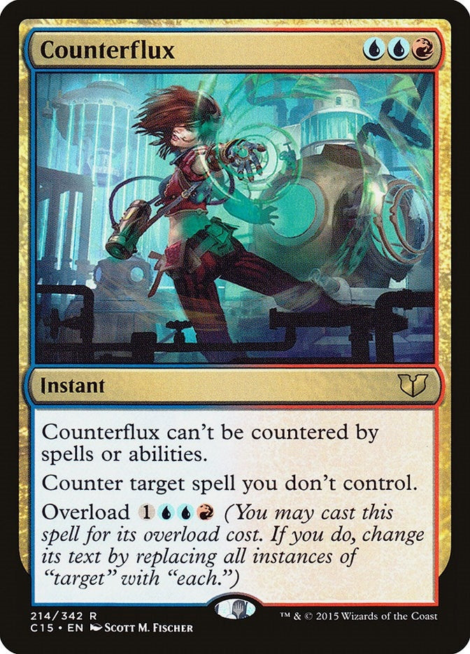 Image for Counterflux (Commander 2015) (214) - Magic: The Gathering