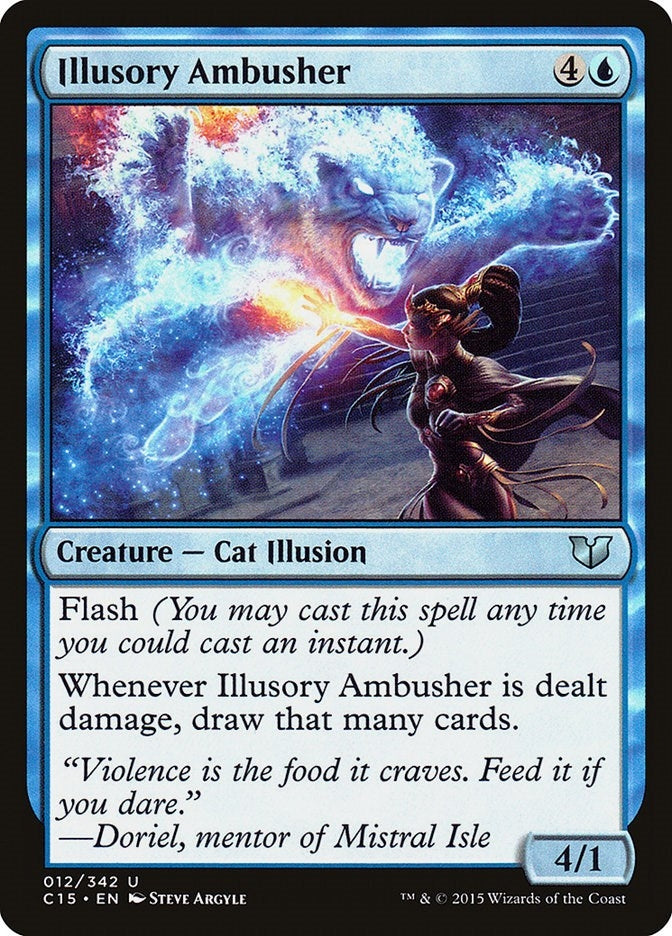 Image for Illusory Ambusher (Commander 2015) (12) - Magic: The Gathering