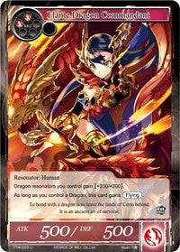 Image for Flame Dragon Commandant (The Twilight Wanderer) (TTW-023) - Force of Will