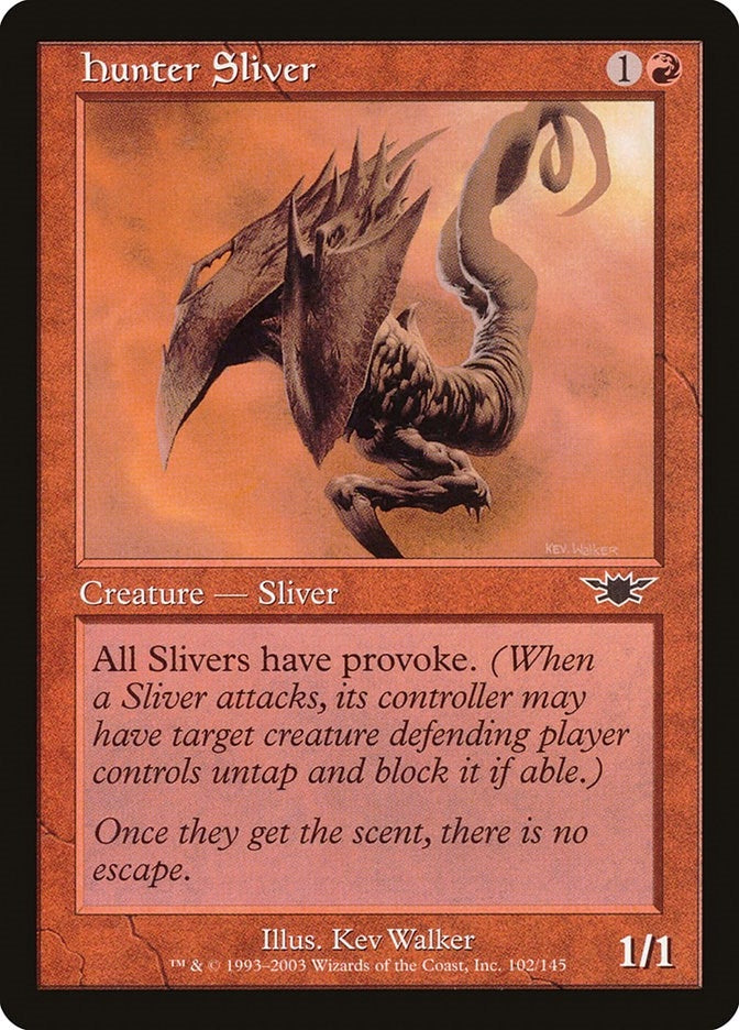 Image for Hunter Sliver (Legions) (102) - Magic: The Gathering