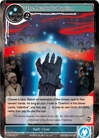 Image for The Overlord's Baptism (The Twilight Wanderer) (TTW-050) - Force of Will