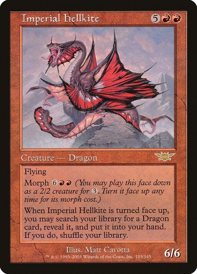 Image for Imperial Hellkite (Legions) (103) - Magic: The Gathering