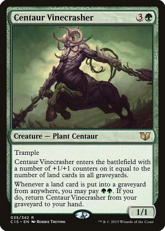 Image for Centaur Vinecrasher (Commander 2015) (35) - Magic: The Gathering
