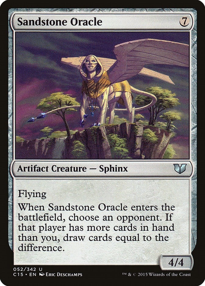 Image for Sandstone Oracle (Commander 2015) (52) - Magic: The Gathering