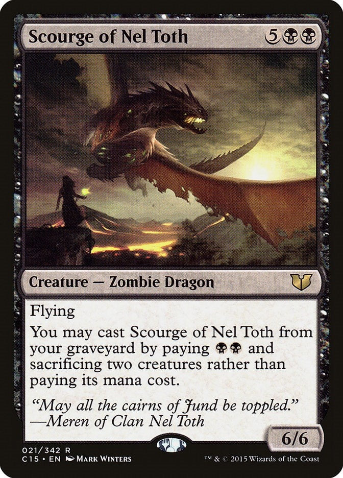 Image for Scourge of Nel Toth (Commander 2015) (21) - Magic: The Gathering
