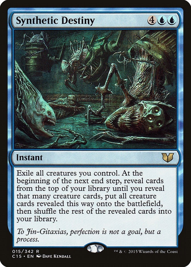 Image for Synthetic Destiny (Commander 2015) (15) - Magic: The Gathering