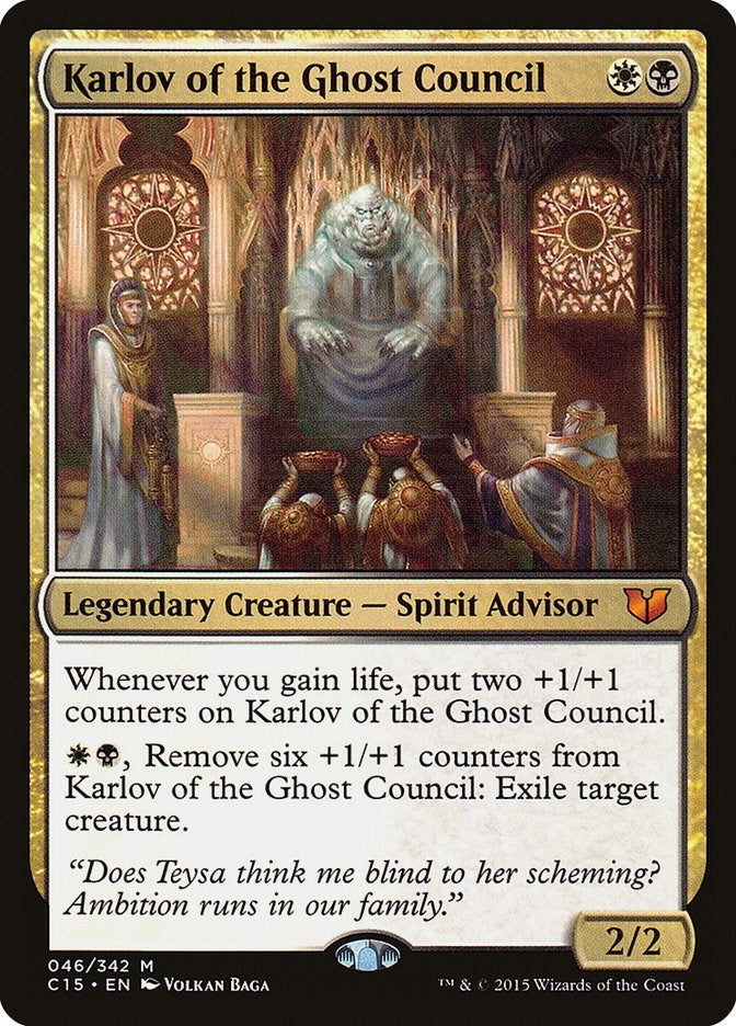 Image for Karlov of the Ghost Council (Commander 2015) (46) - Magic: The Gathering