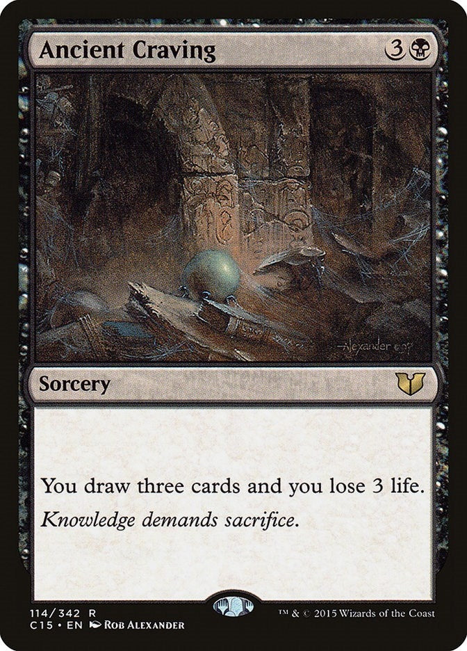 Image for Ancient Craving (Commander 2015) (114) - Magic: The Gathering