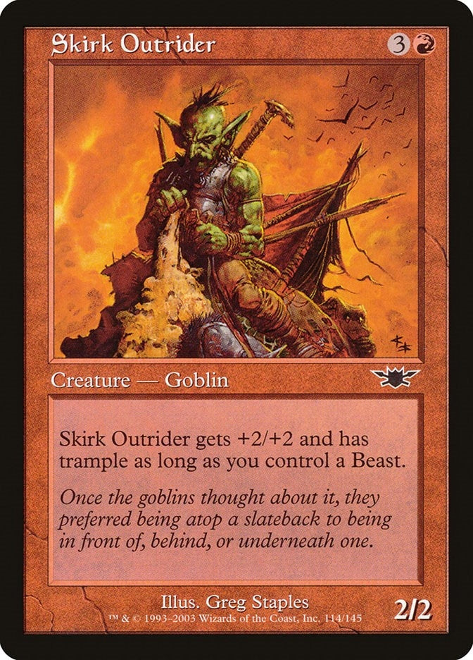 Image for Skirk Outrider (Legions) (114) - Magic: The Gathering