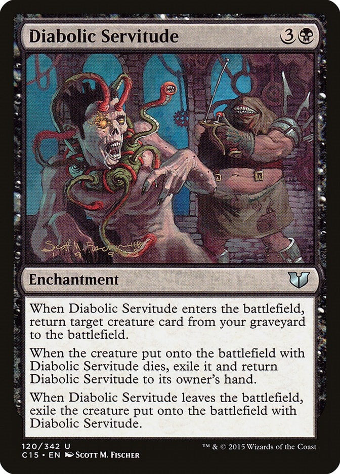 Image for Diabolic Servitude (Commander 2015) (120) - Magic: The Gathering