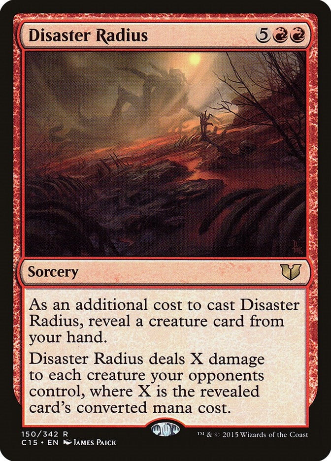 Image for Disaster Radius (Commander 2015) (150) - Magic: The Gathering