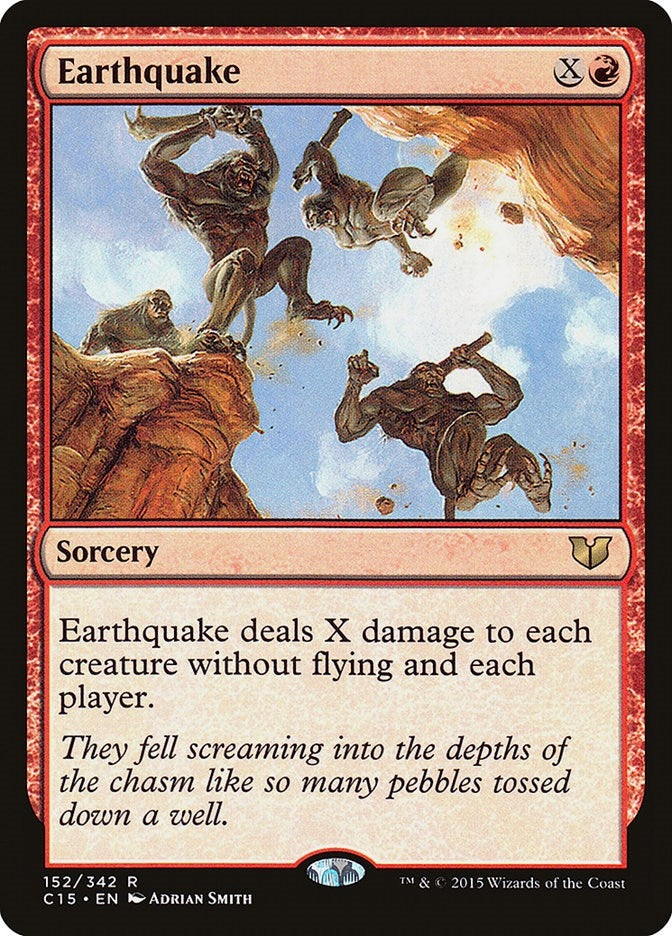 Image for Earthquake (Commander 2015) (152) - Magic: The Gathering