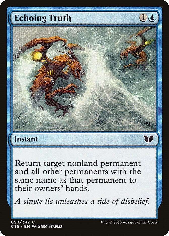 Image for Echoing Truth (Commander 2015) (93) - Magic: The Gathering