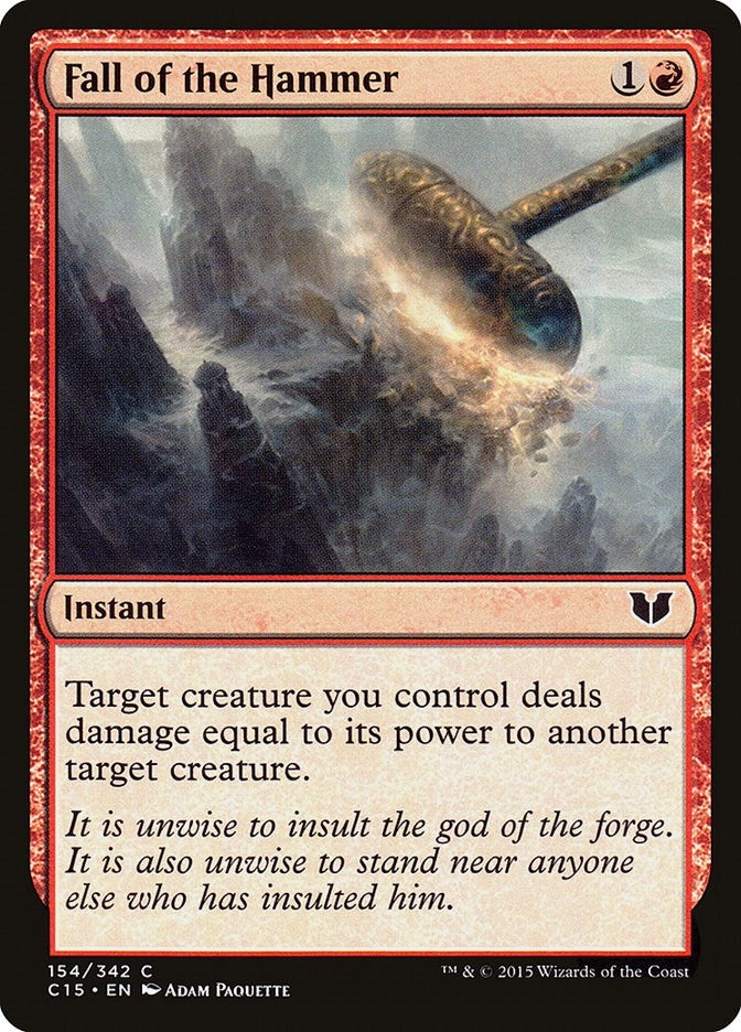 Image for Fall of the Hammer (Commander 2015) (154) - Magic: The Gathering