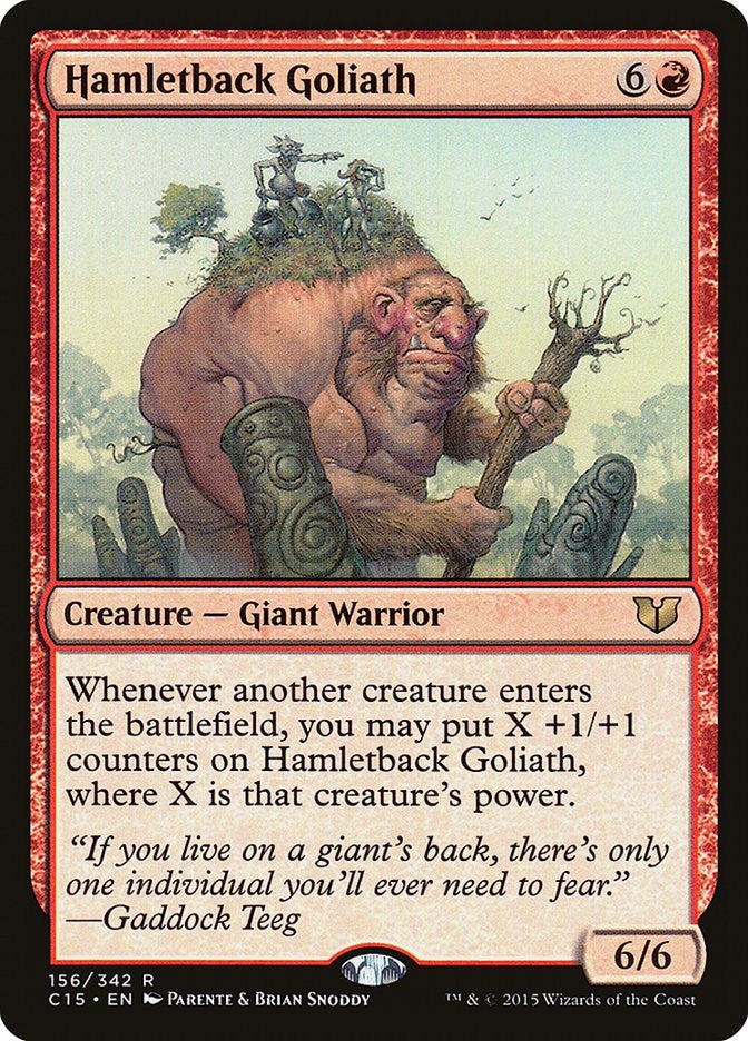 Image for Hamletback Goliath (Commander 2015) (156) - Magic: The Gathering