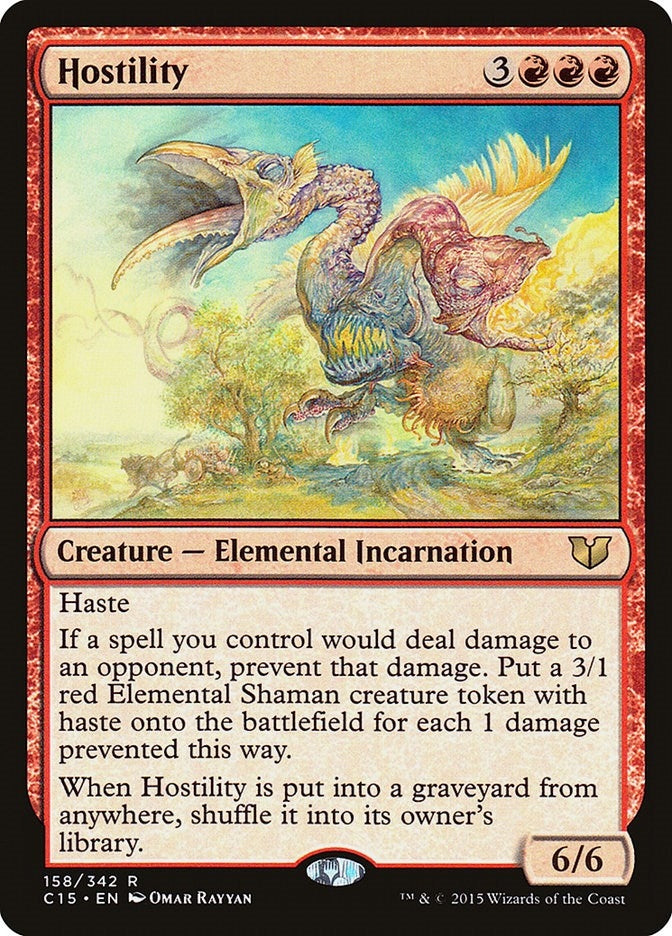 Image for Hostility (Commander 2015) (158) - Magic: The Gathering
