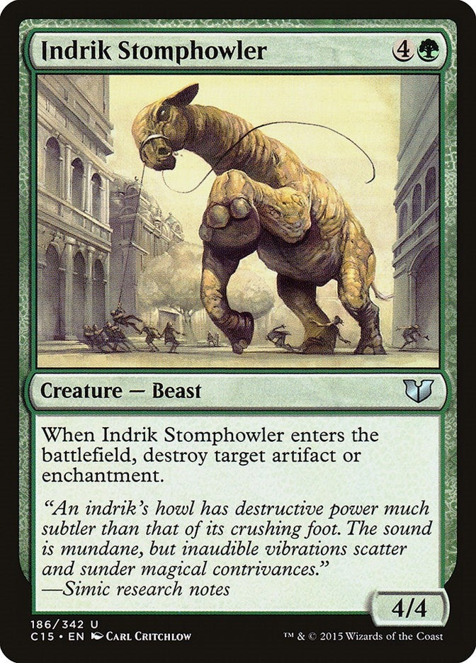 Image for Indrik Stomphowler (Commander 2015) (186) - Magic: The Gathering