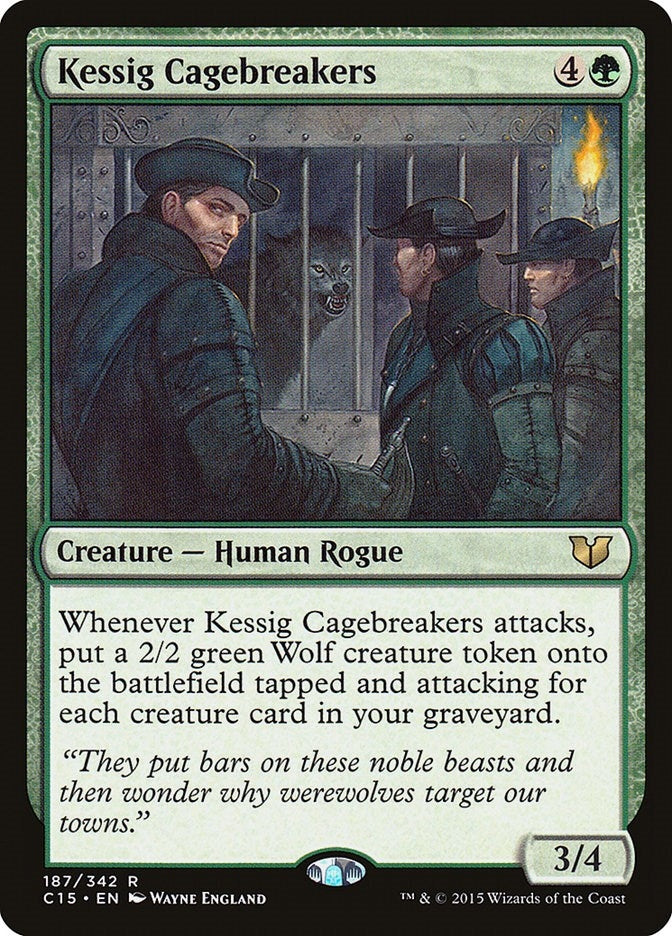 Image for Kessig Cagebreakers (Commander 2015) (187) - Magic: The Gathering
