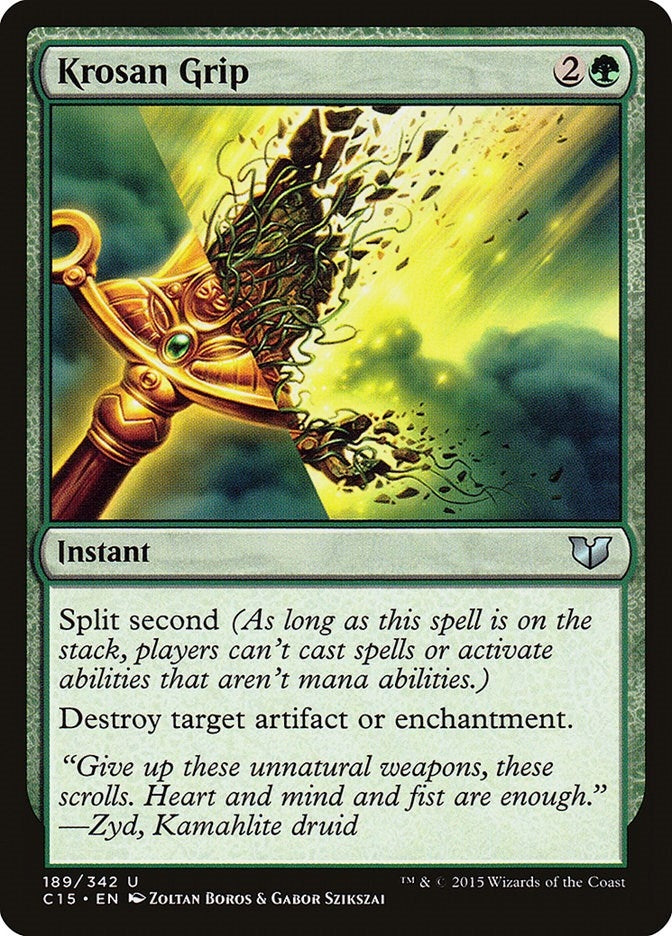 Image for Krosan Grip (Commander 2015) (189) - Magic: The Gathering