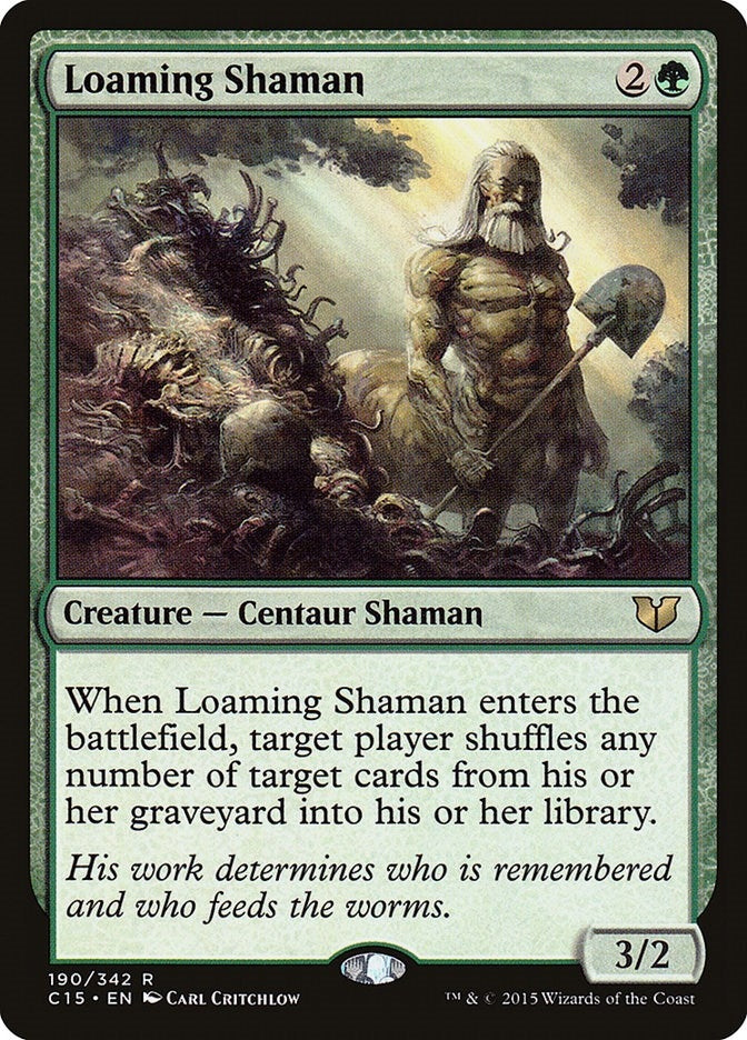 Image for Loaming Shaman (Commander 2015) (190) - Magic: The Gathering