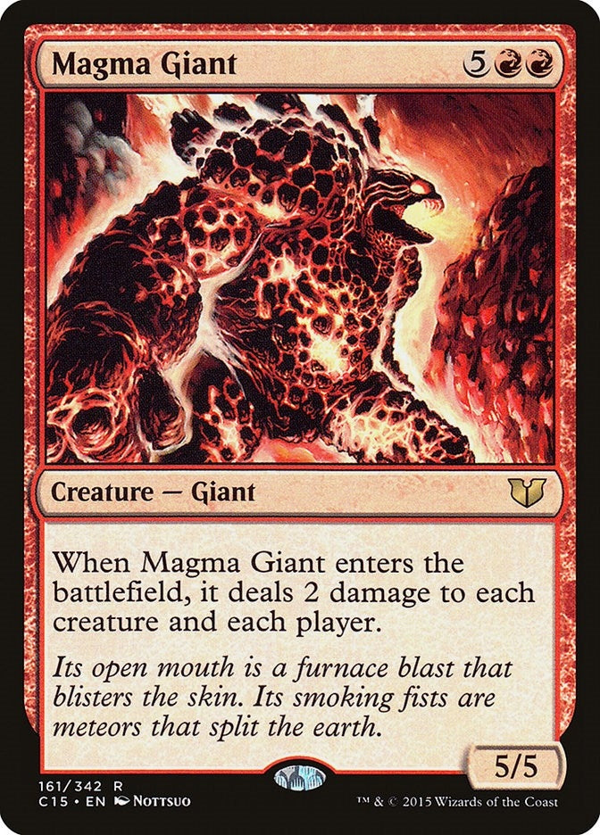 Image for Magma Giant (Commander 2015) (161) - Magic: The Gathering