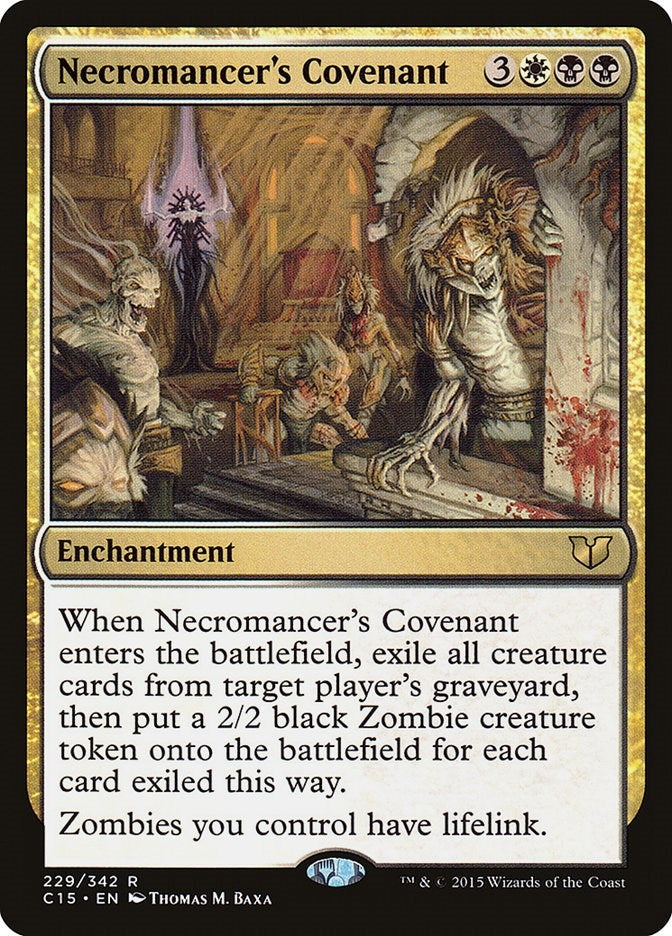 Image for Necromancer's Covenant (Commander 2015) (229) - Magic: The Gathering