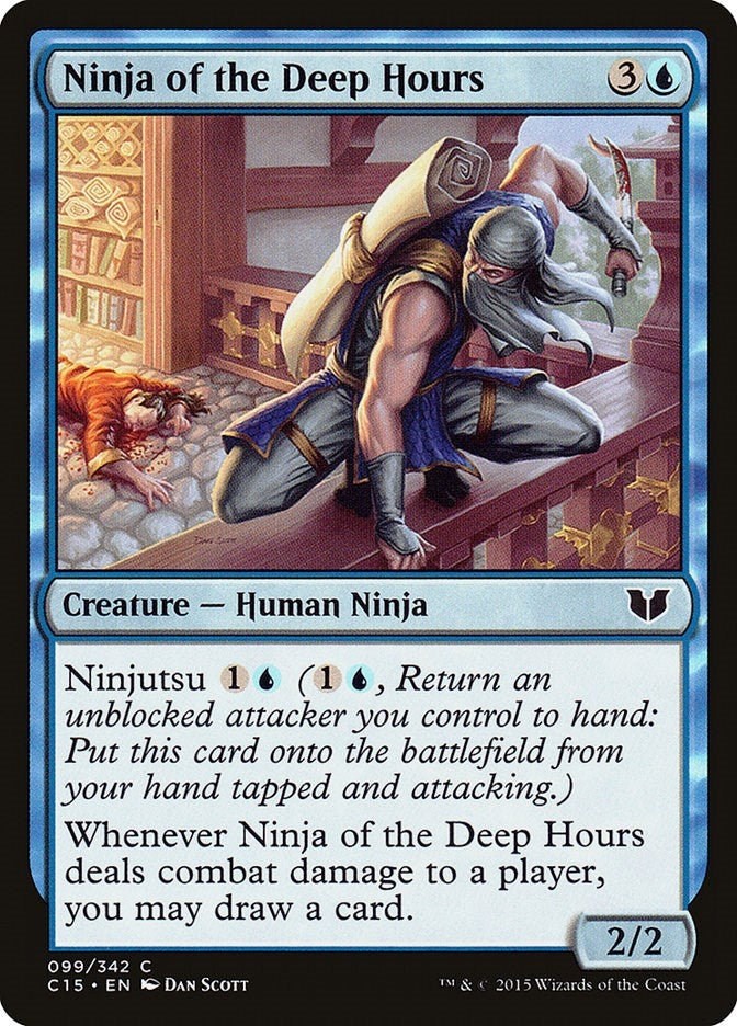 Image for Ninja of the Deep Hours (Commander 2015) (99) - Magic: The Gathering