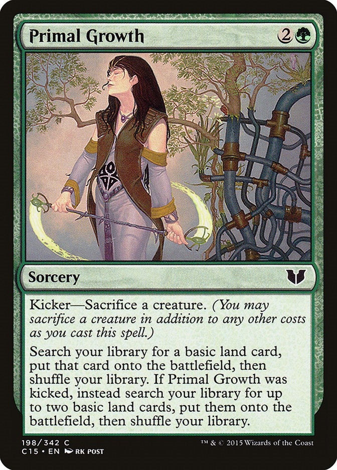 Image for Primal Growth (Commander 2015) (198) - Magic: The Gathering