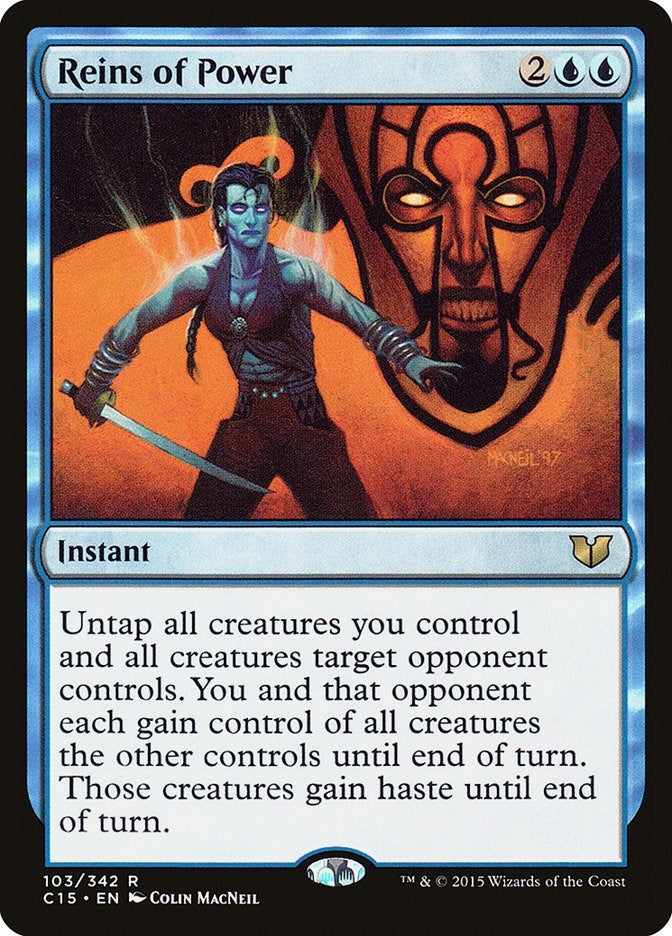 Image for Reins of Power (Commander 2015) (103) - Magic: The Gathering