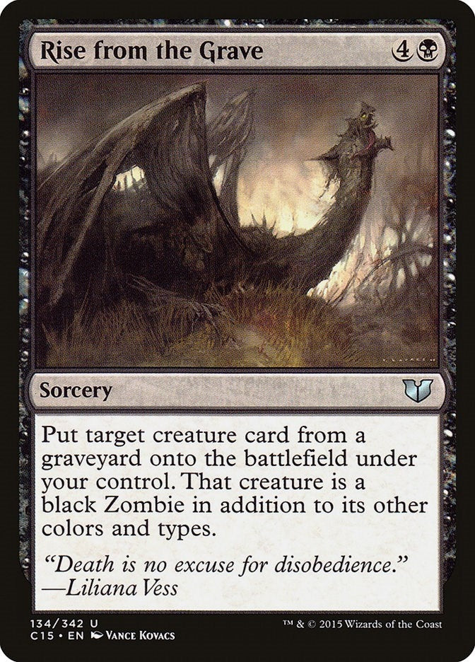 Image for Rise from the Grave (Commander 2015) (134) - Magic: The Gathering