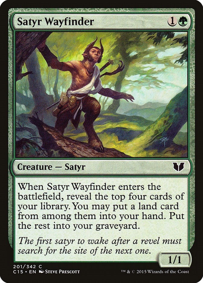 Image for Satyr Wayfinder (Commander 2015) (201) - Magic: The Gathering