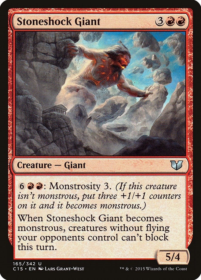 Image for Stoneshock Giant (Commander 2015) (165) - Magic: The Gathering
