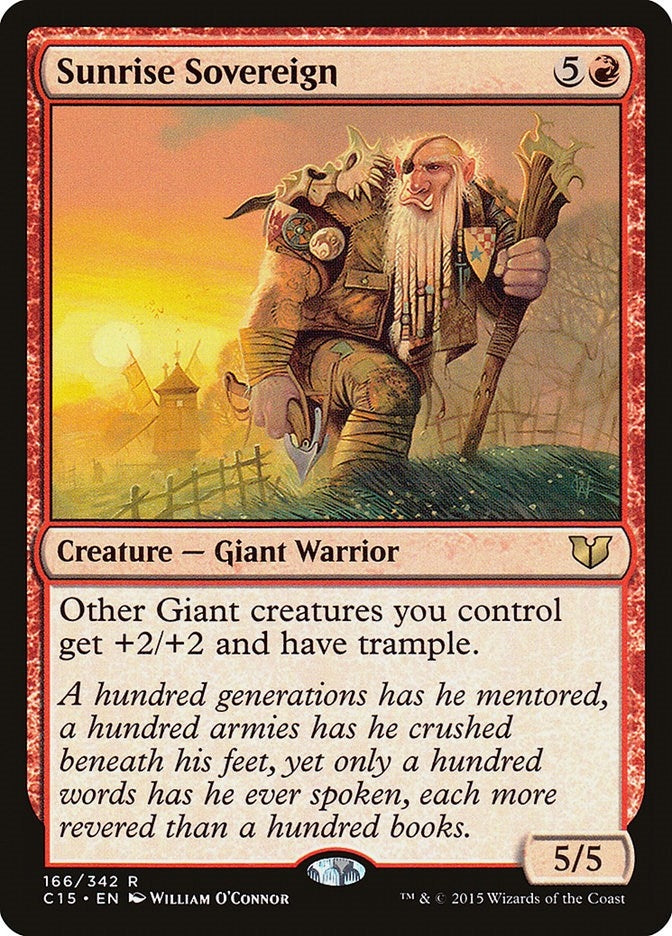 Image for Sunrise Sovereign (Commander 2015) (166) - Magic: The Gathering