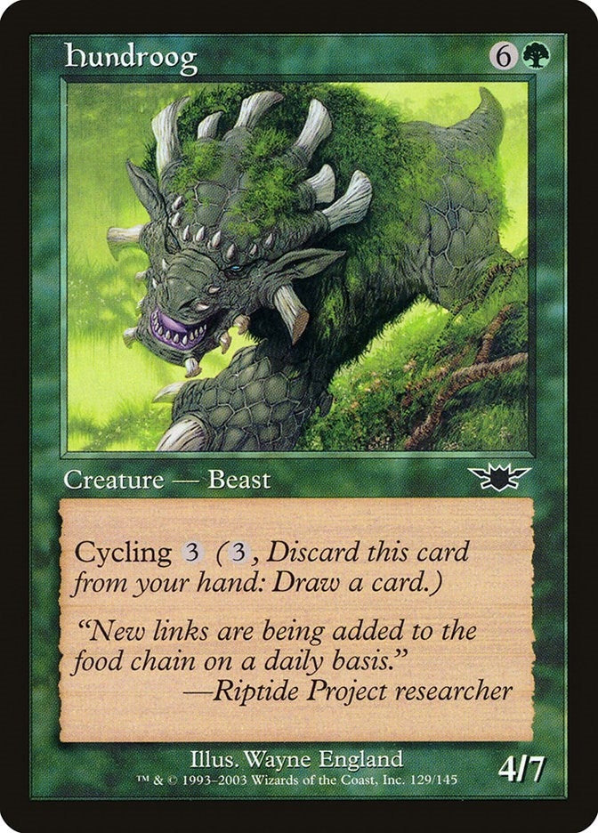 Image for Hundroog (Legions) (129) - Magic: The Gathering