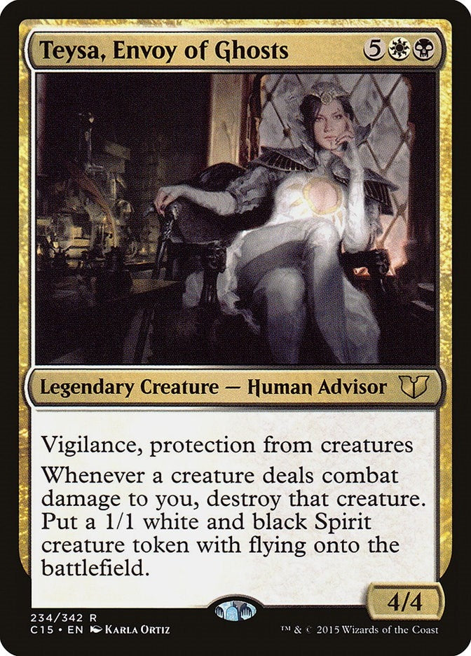 Image for Teysa, Envoy of Ghosts (Commander 2015) (234) - Magic: The Gathering