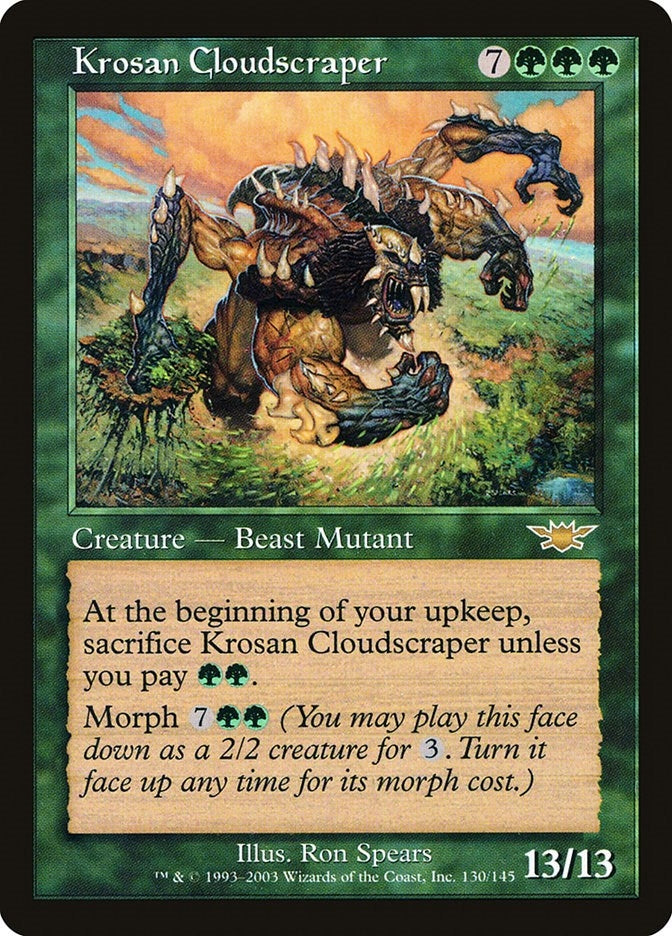Image for Krosan Cloudscraper (Legions) (130) - Magic: The Gathering