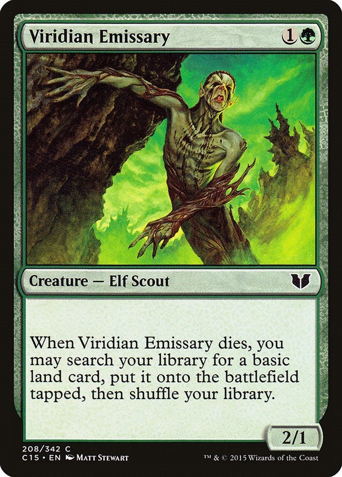 Image for Viridian Emissary (Commander 2015) (208) - Magic: The Gathering